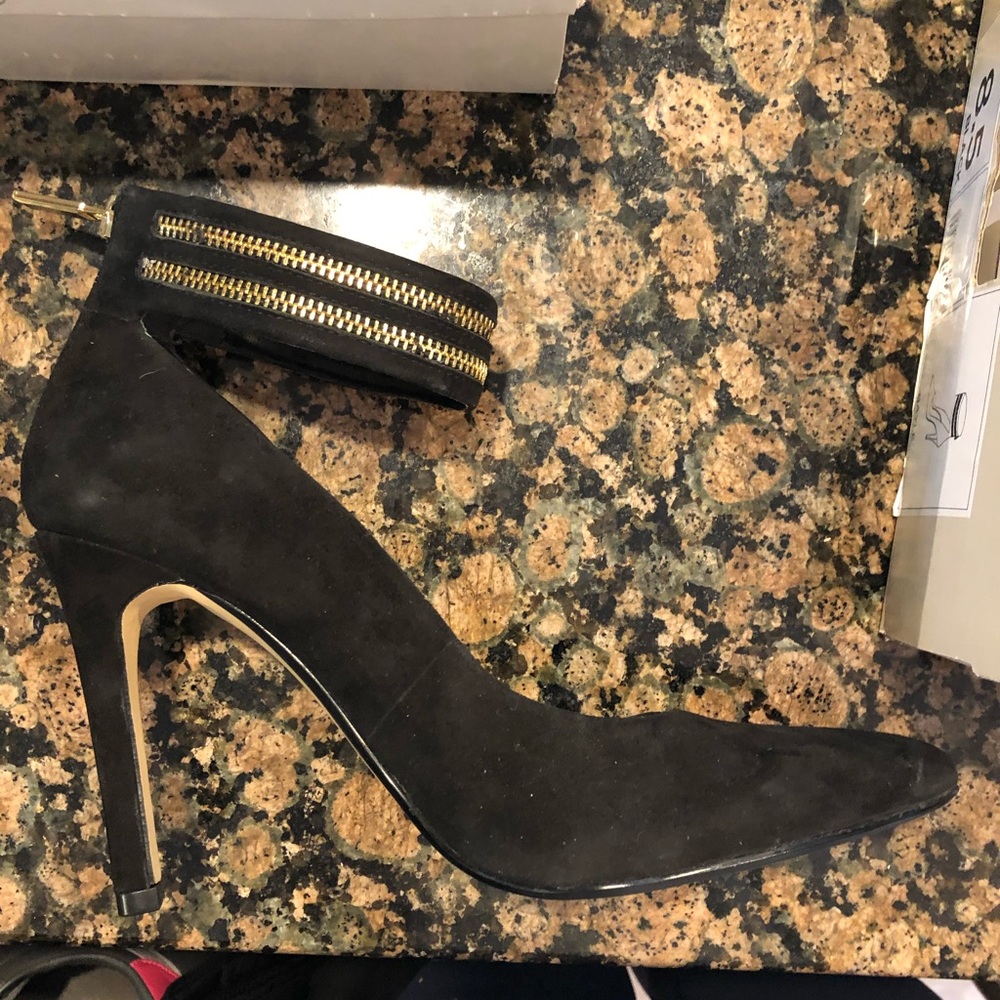 black heels